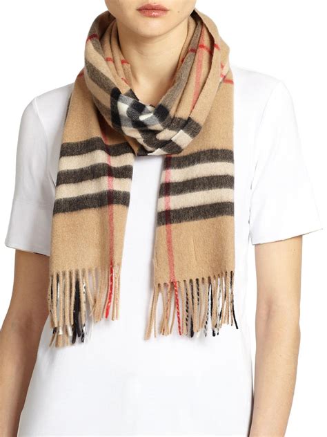 authentic burberry scarf how to tell|Burberry check cashmere scarf sale.